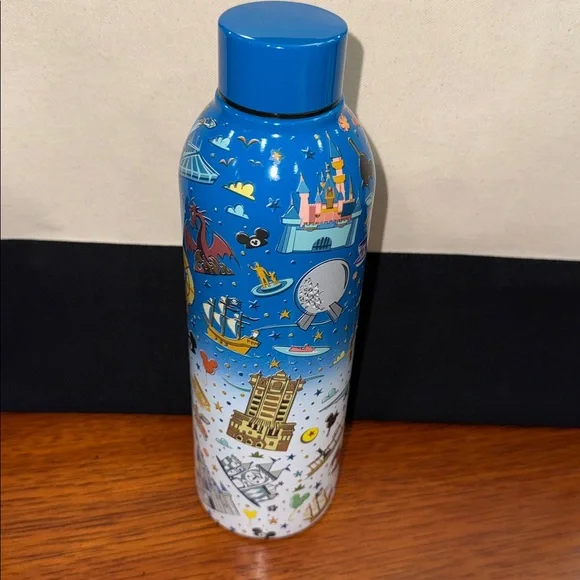 Disney Theme Parks Pixar Stainless Steel Water Bottle 18oz - Picture 1 of 13